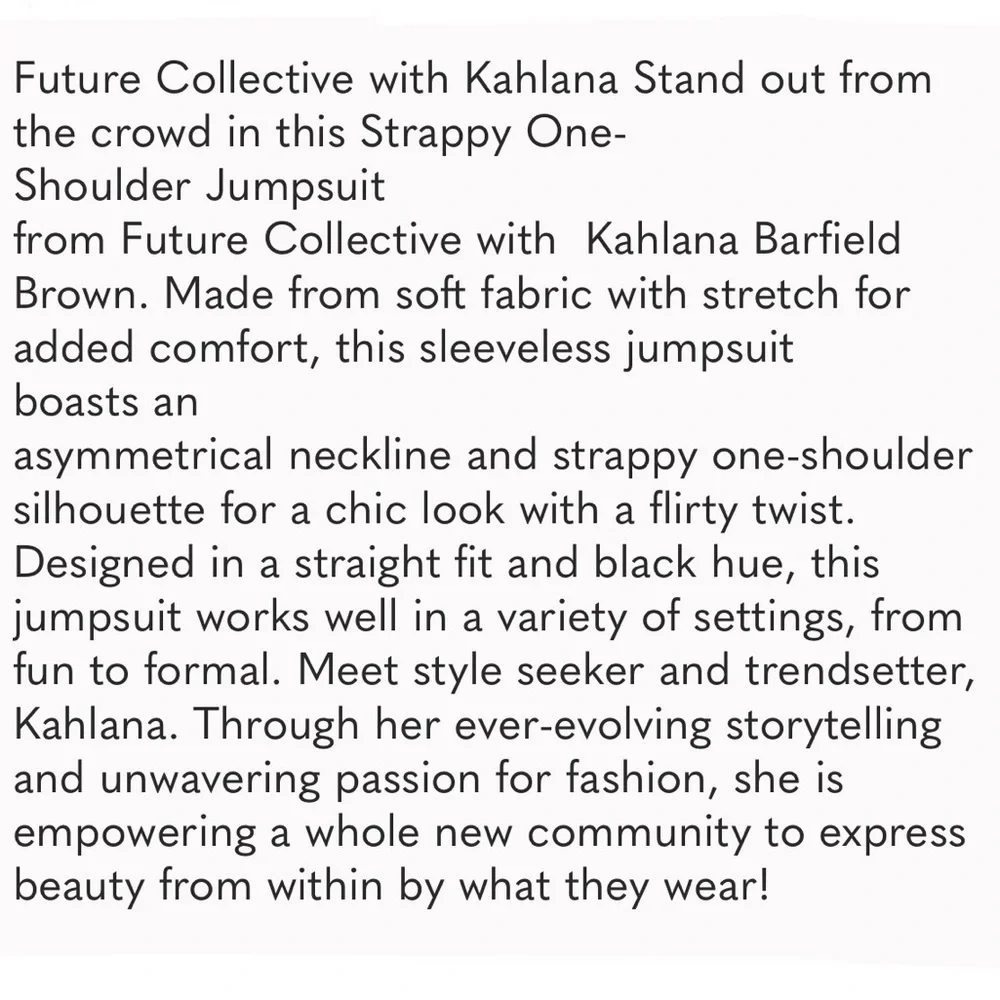 Future Collective Jumpsuit - Picture 10 of 13